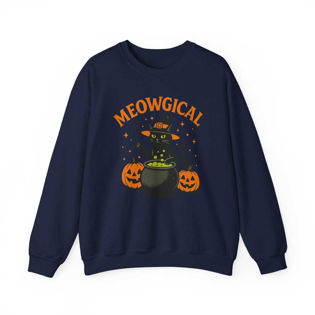 Meowgical Cat Cauldron Sweatshirt
