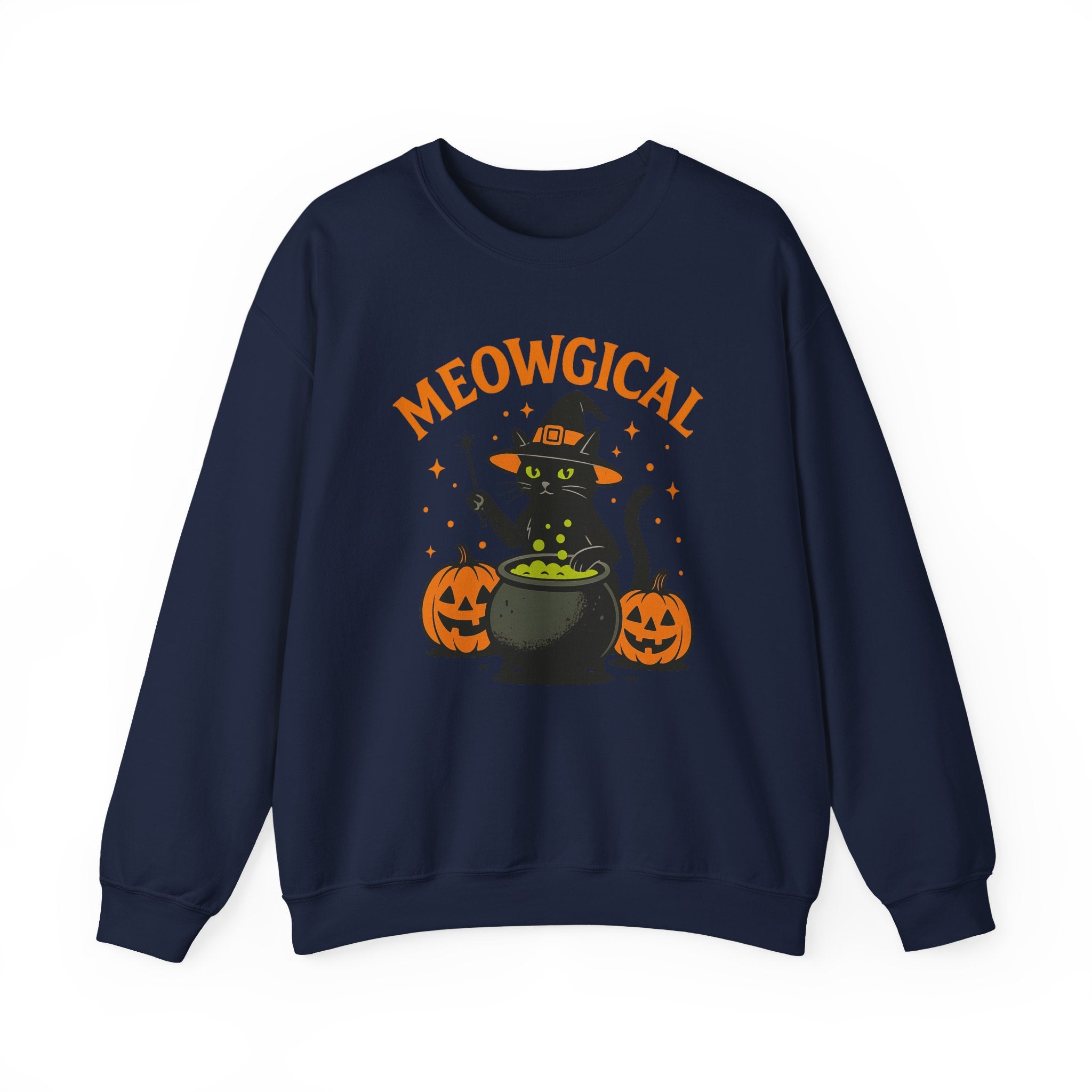 Meowgical Cat Cauldron Sweatshirt