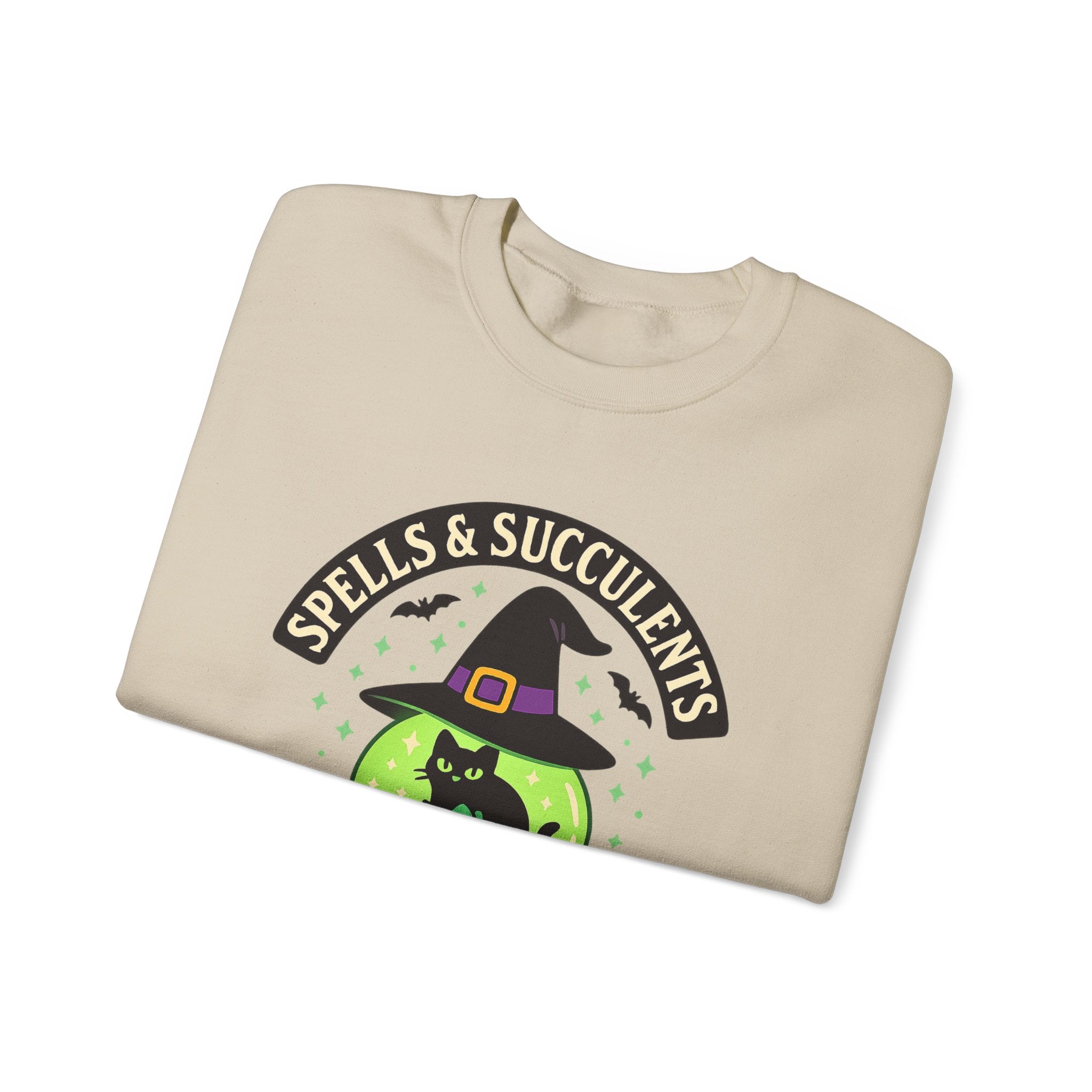 Witch's Hat and Succulent Magic Sweatshirt