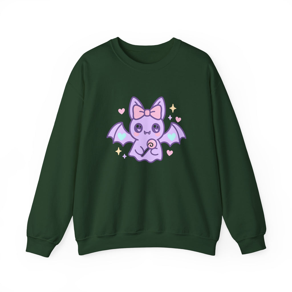 Kawaii Bat Halloween Sweatshirt