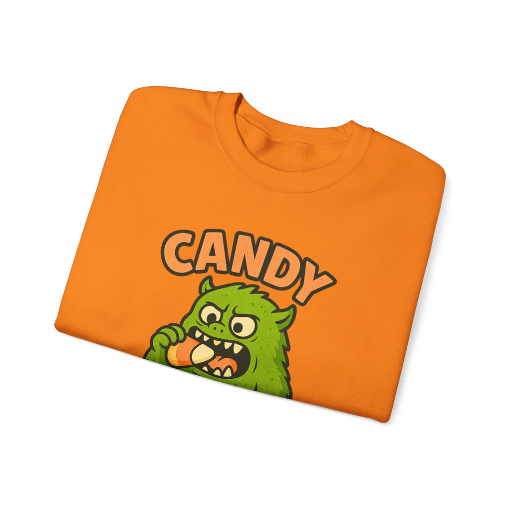 Candy Corn Monster Munching Delight Sweatshirt