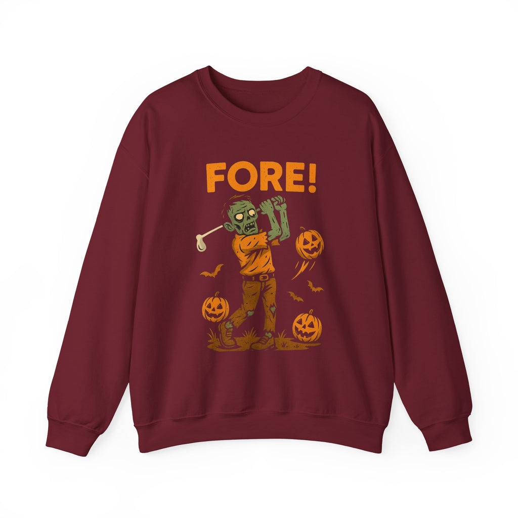Zombie Golfer Halloween Sweatshirt