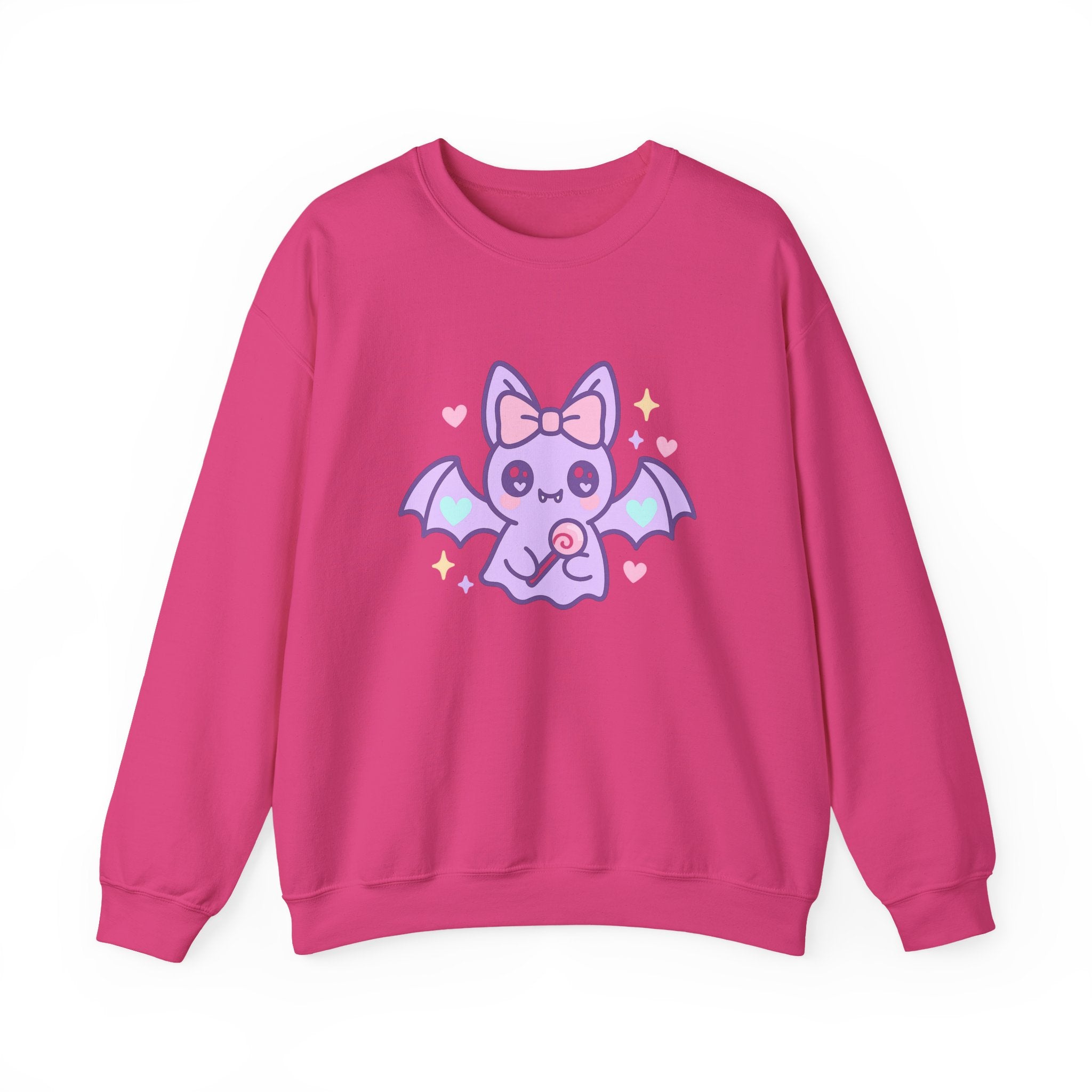 Kawaii Bat Halloween Sweatshirt