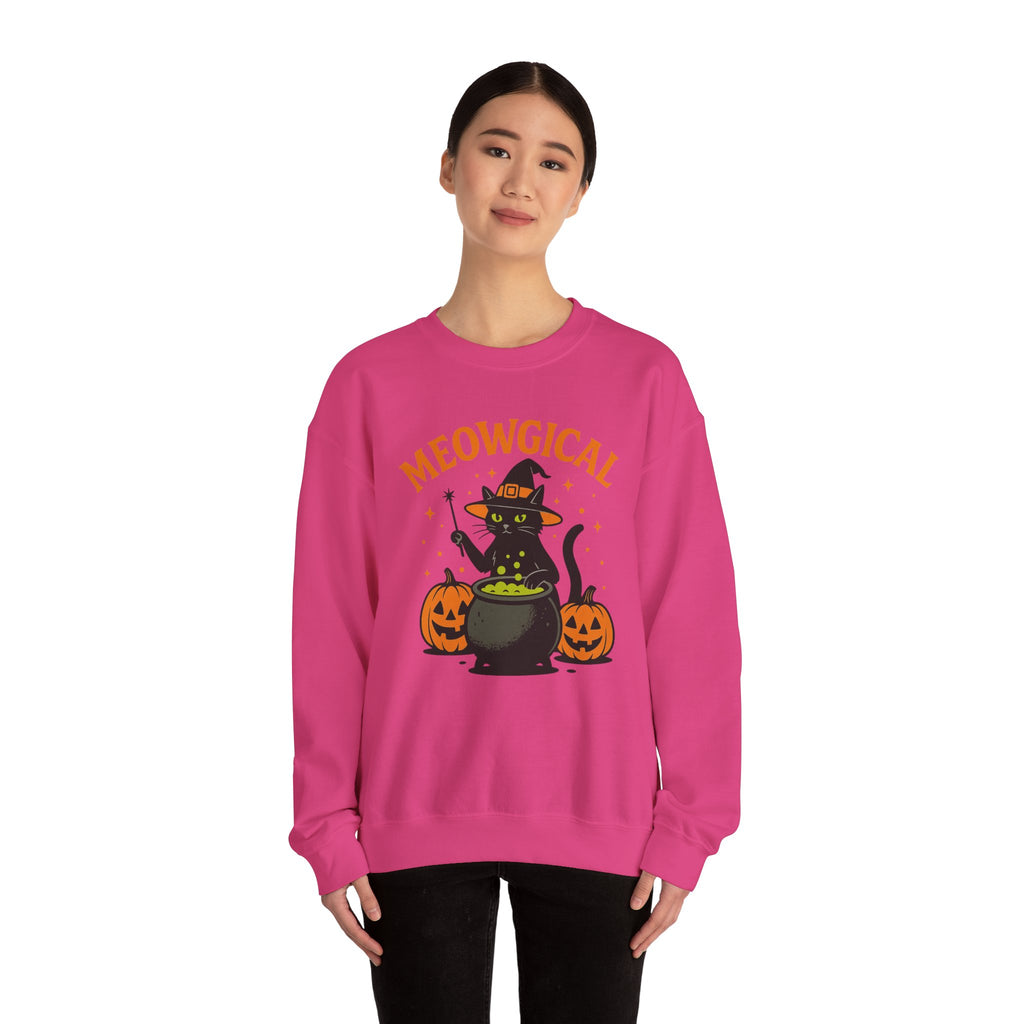 Meowgical Cat Cauldron Sweatshirt