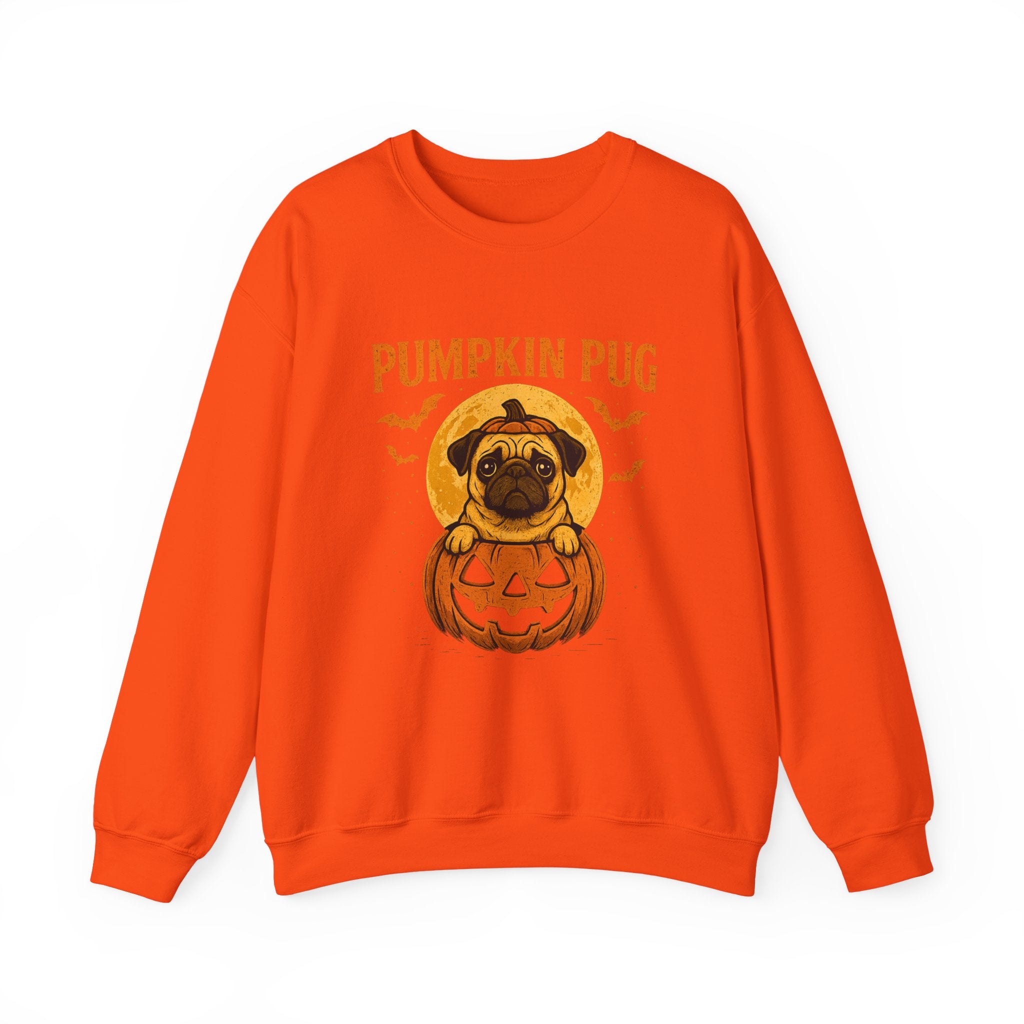 Pug Pumpkin Night Dog Sweatshirt