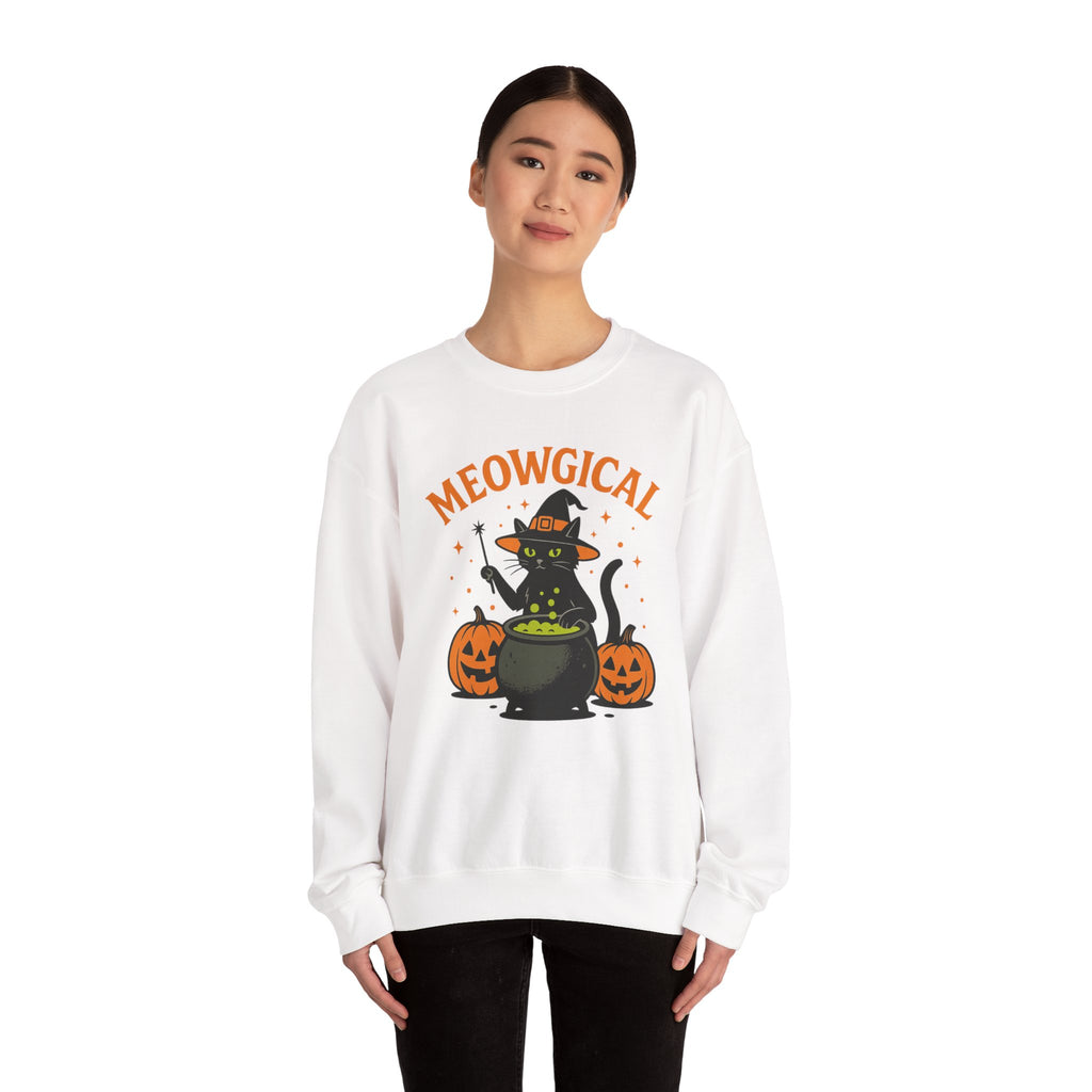 Meowgical Cat Cauldron Sweatshirt