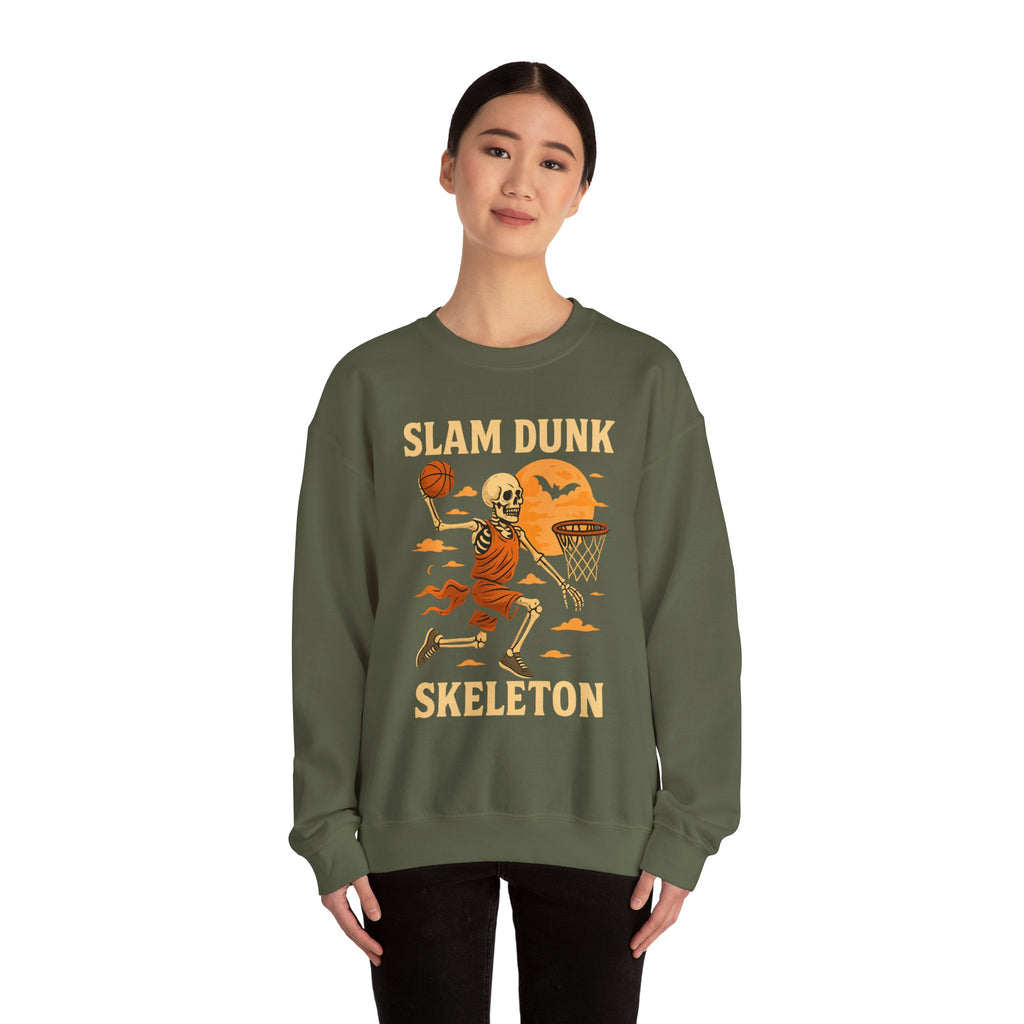 Skeleton Basketball dunk Sweatshirt