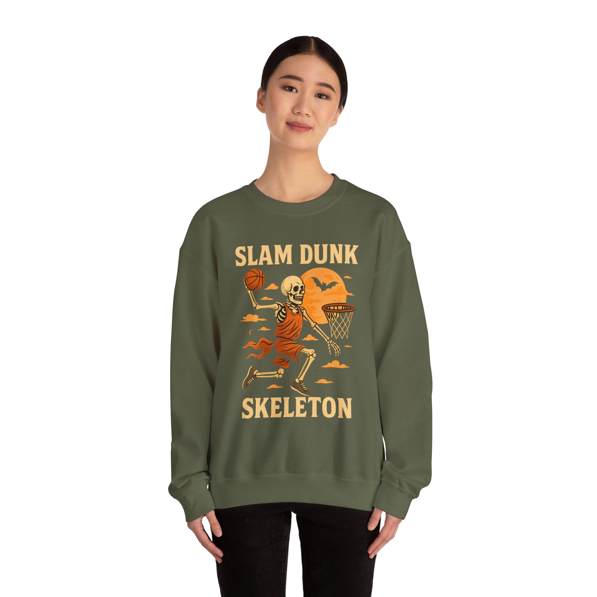 Skeleton Basketball dunk Sweatshirt