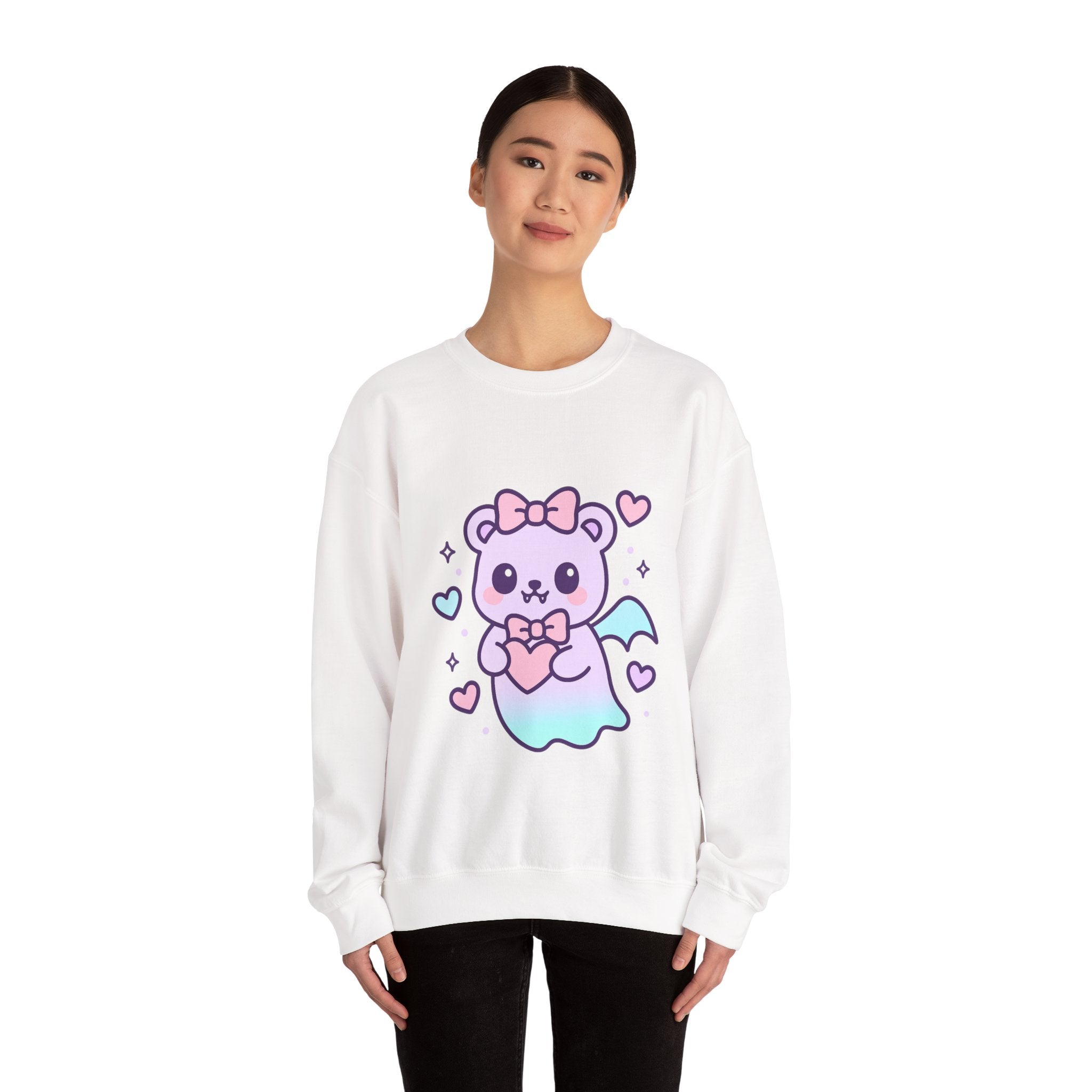 Kawaii Ghost Bear Sweatshirt