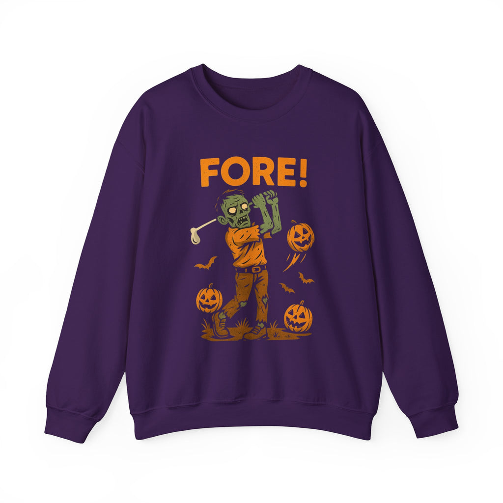 Zombie Golfer Halloween Sweatshirt