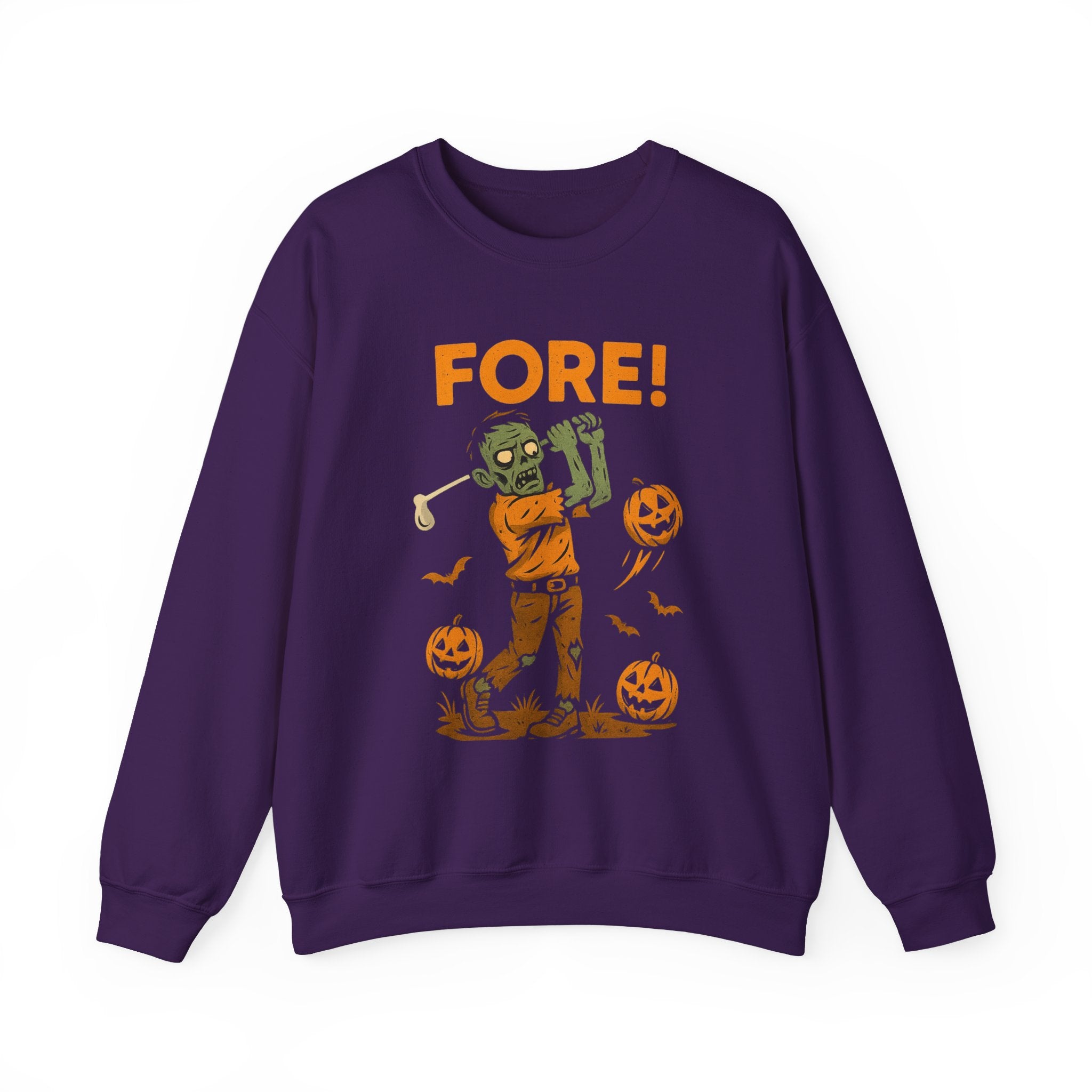 Zombie Golfer Halloween Sweatshirt