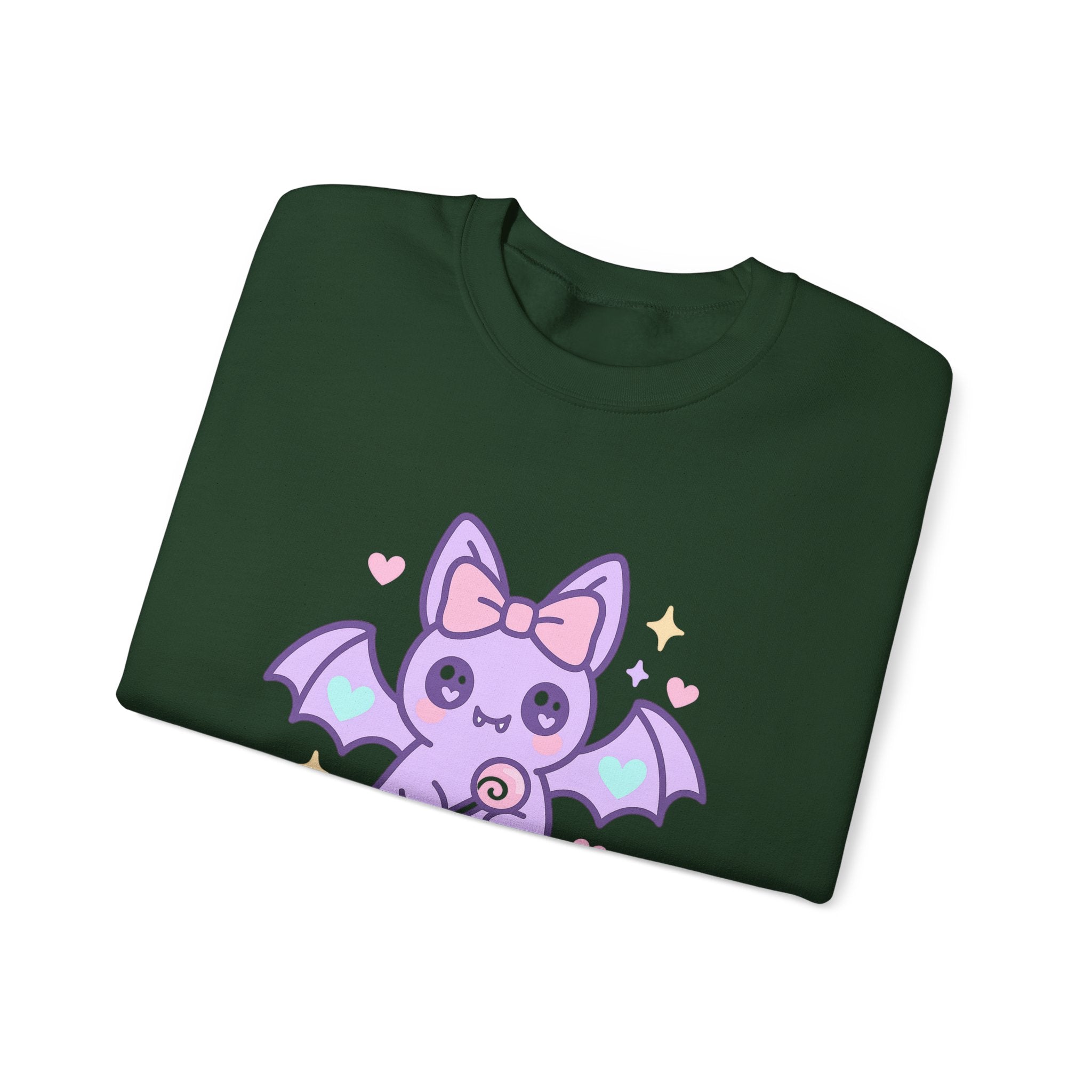 Kawaii Bat Halloween Sweatshirt