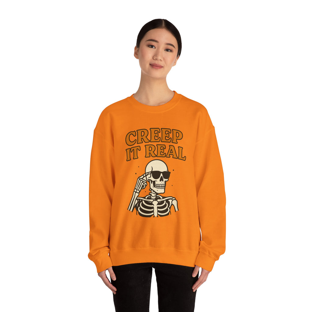 Skeleton Style Halloween Sweatshirt