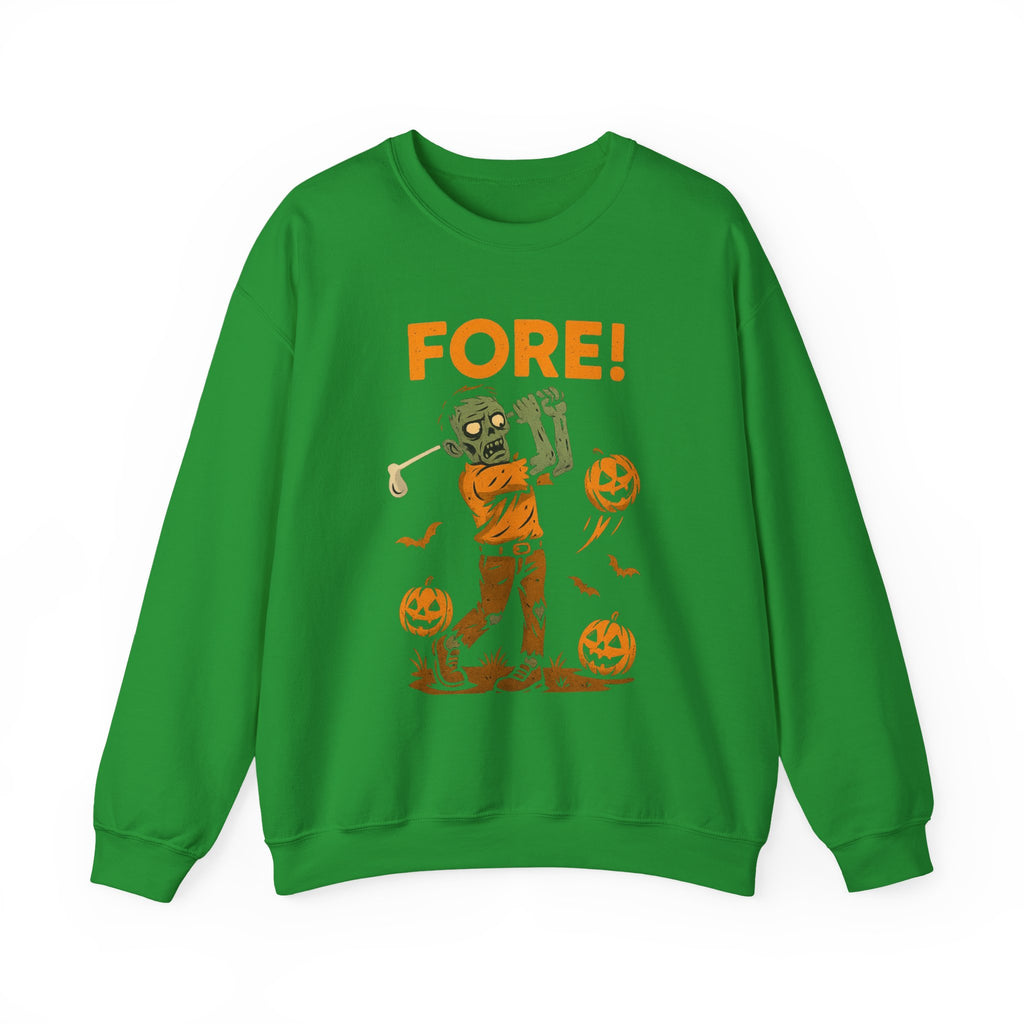 Zombie Golfer Halloween Sweatshirt