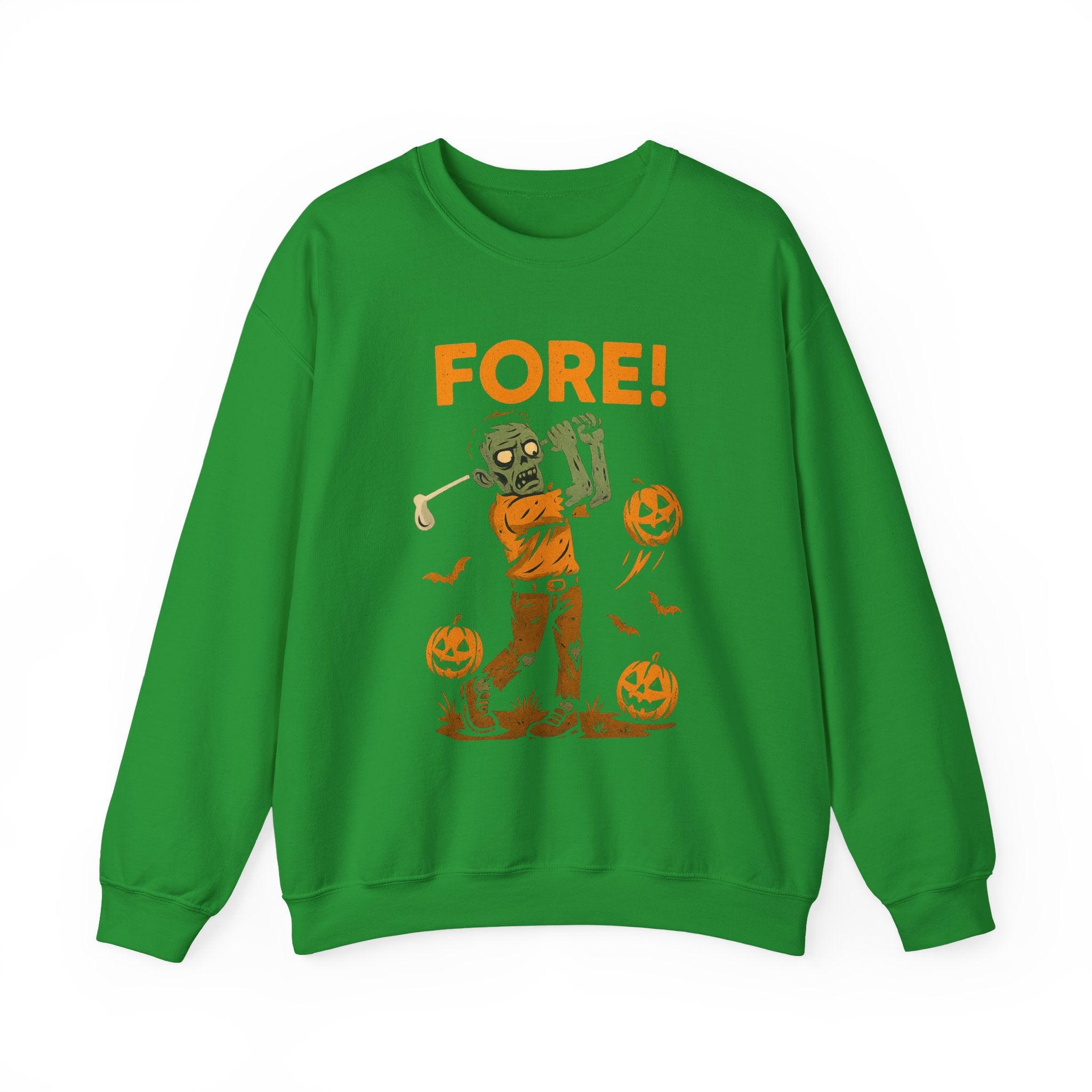 Zombie Golfer Halloween Sweatshirt