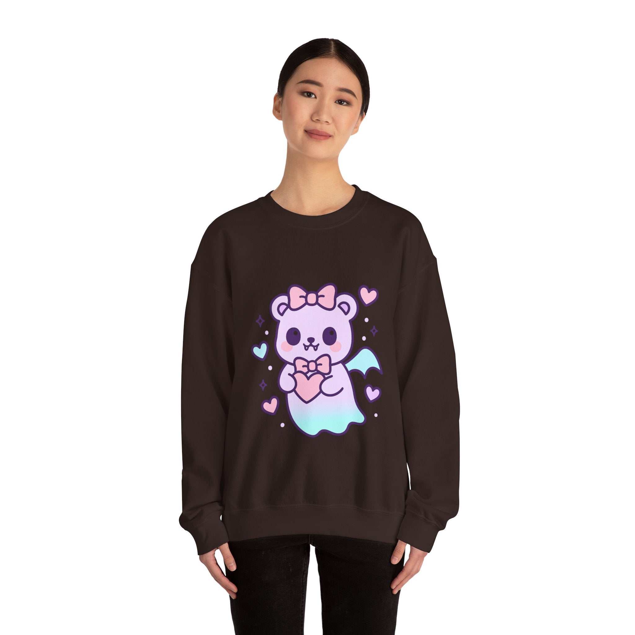 Kawaii Ghost Bear Sweatshirt