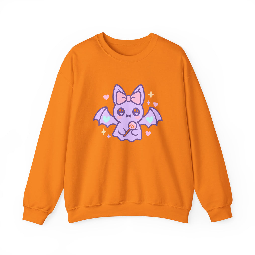 Kawaii Bat Halloween Sweatshirt