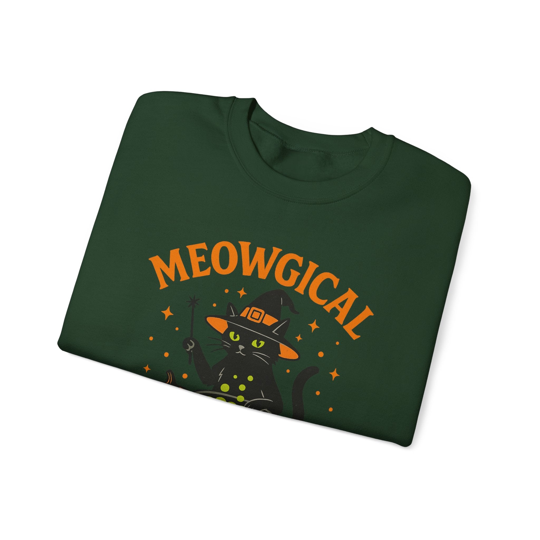 Meowgical Cat Cauldron Sweatshirt