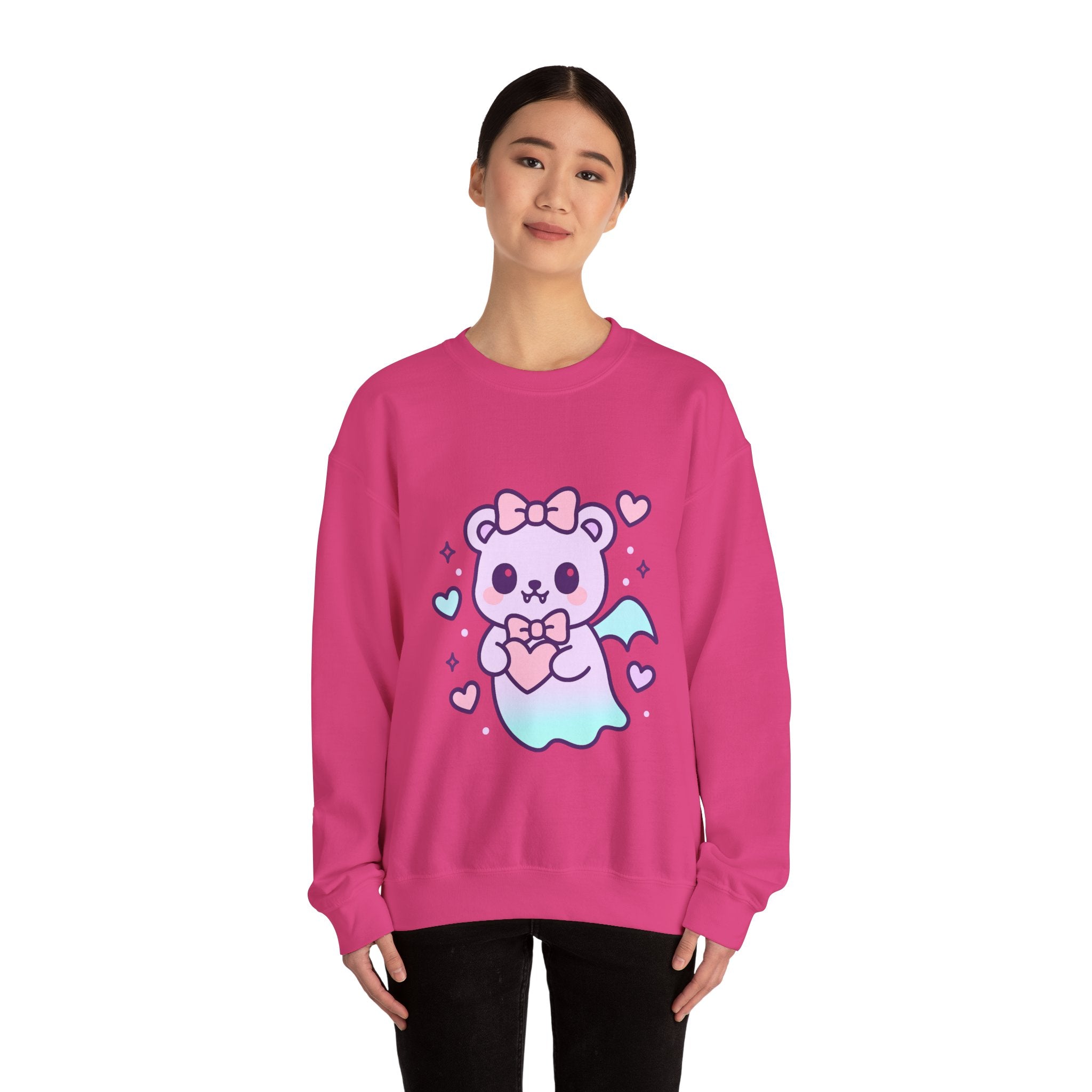 Kawaii Ghost Bear Sweatshirt