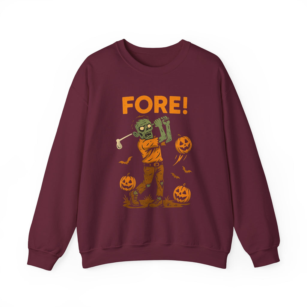 Zombie Golfer Halloween Sweatshirt