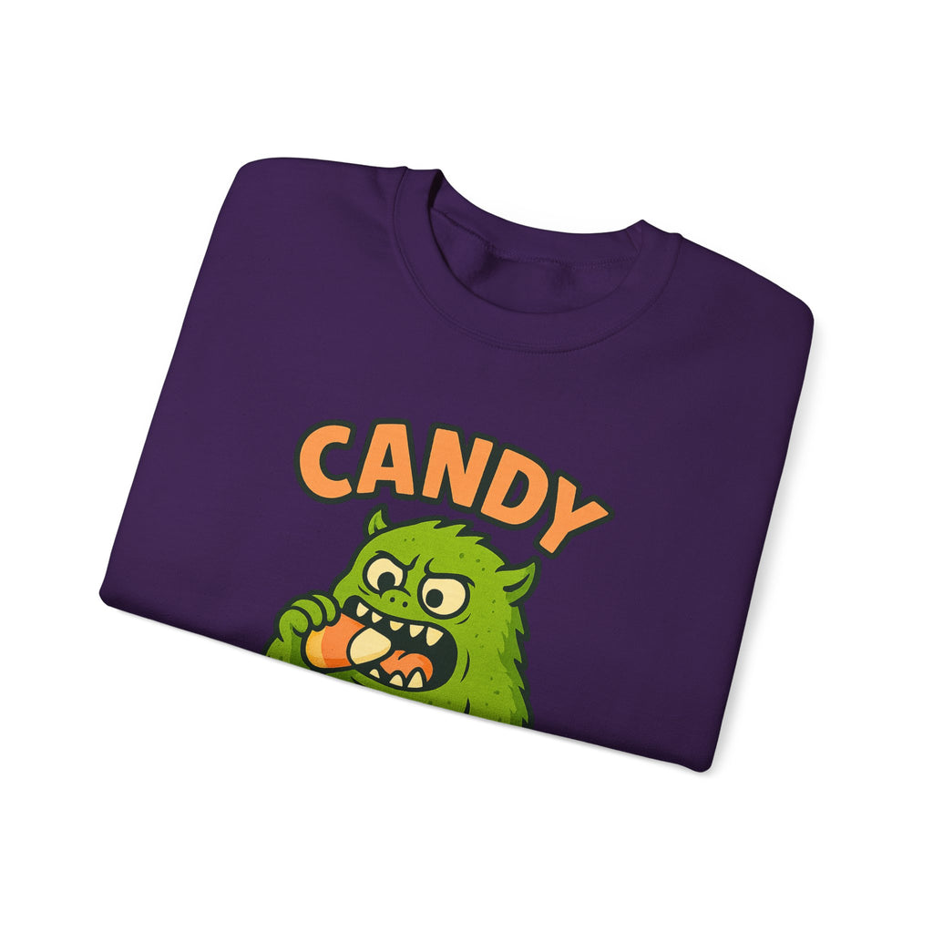 Candy Corn Monster Munching Delight Sweatshirt