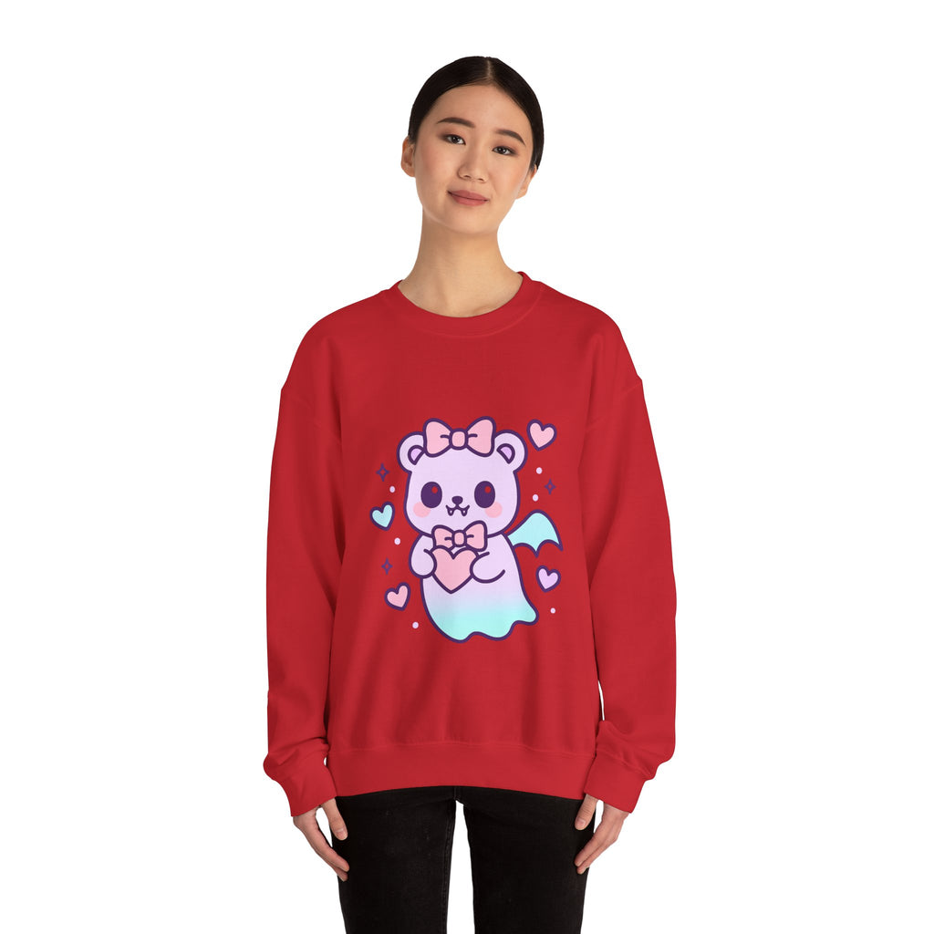 Kawaii Ghost Bear Sweatshirt