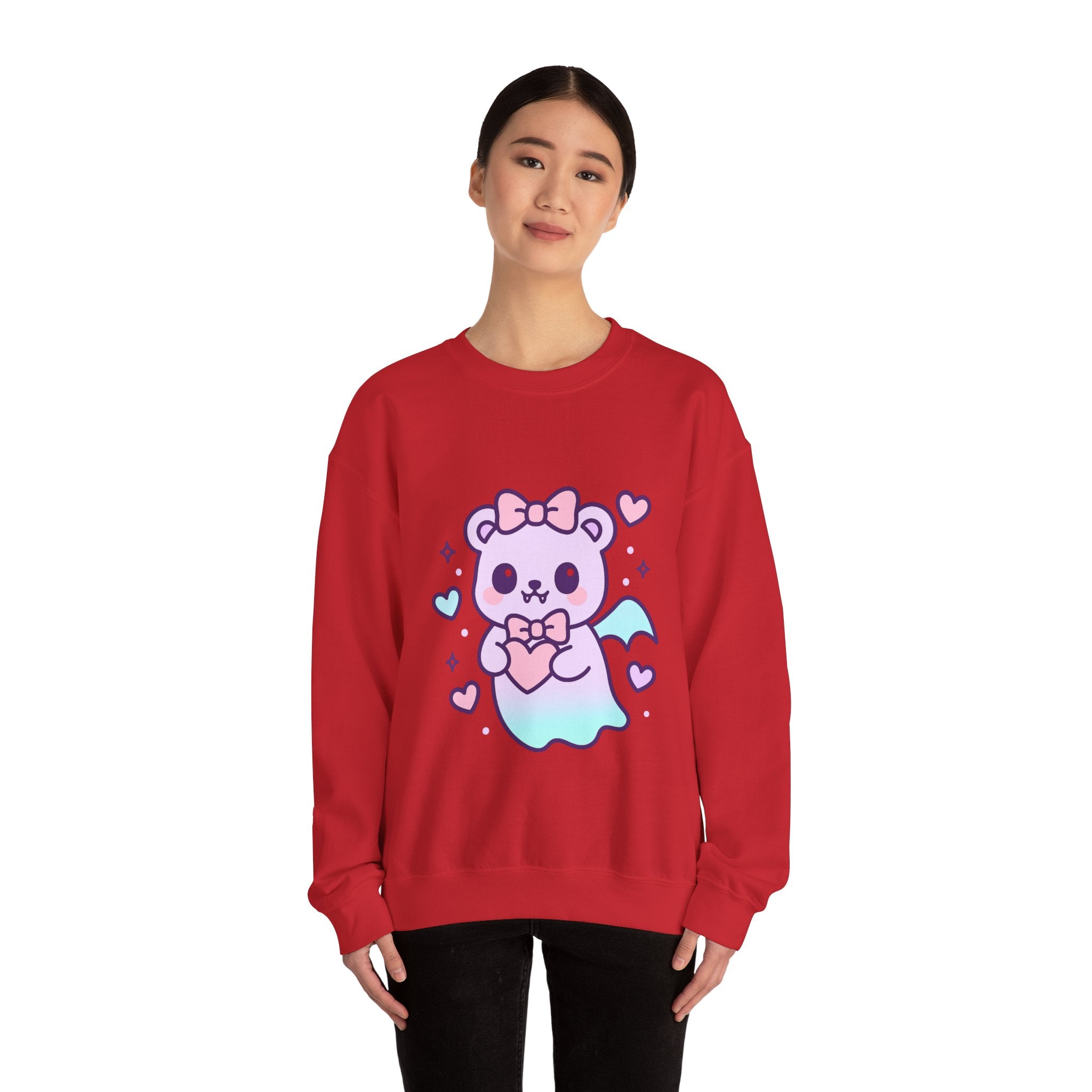Kawaii Ghost Bear Sweatshirt