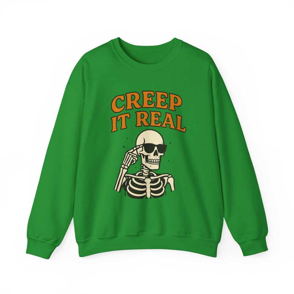 Skeleton Style Halloween Sweatshirt