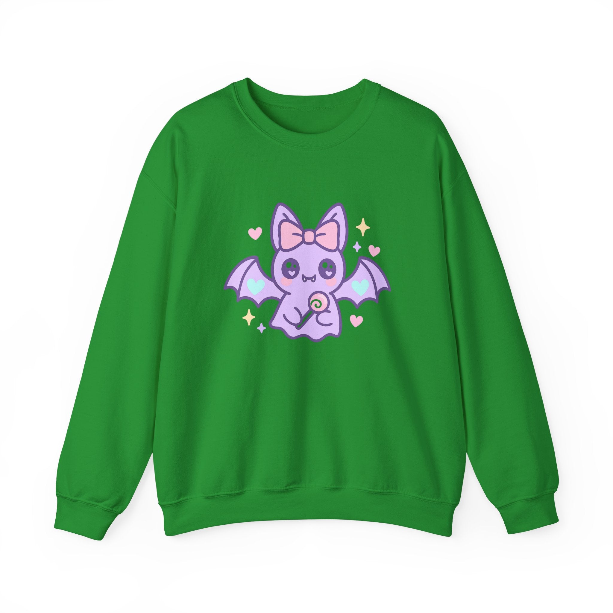 Kawaii Bat Halloween Sweatshirt