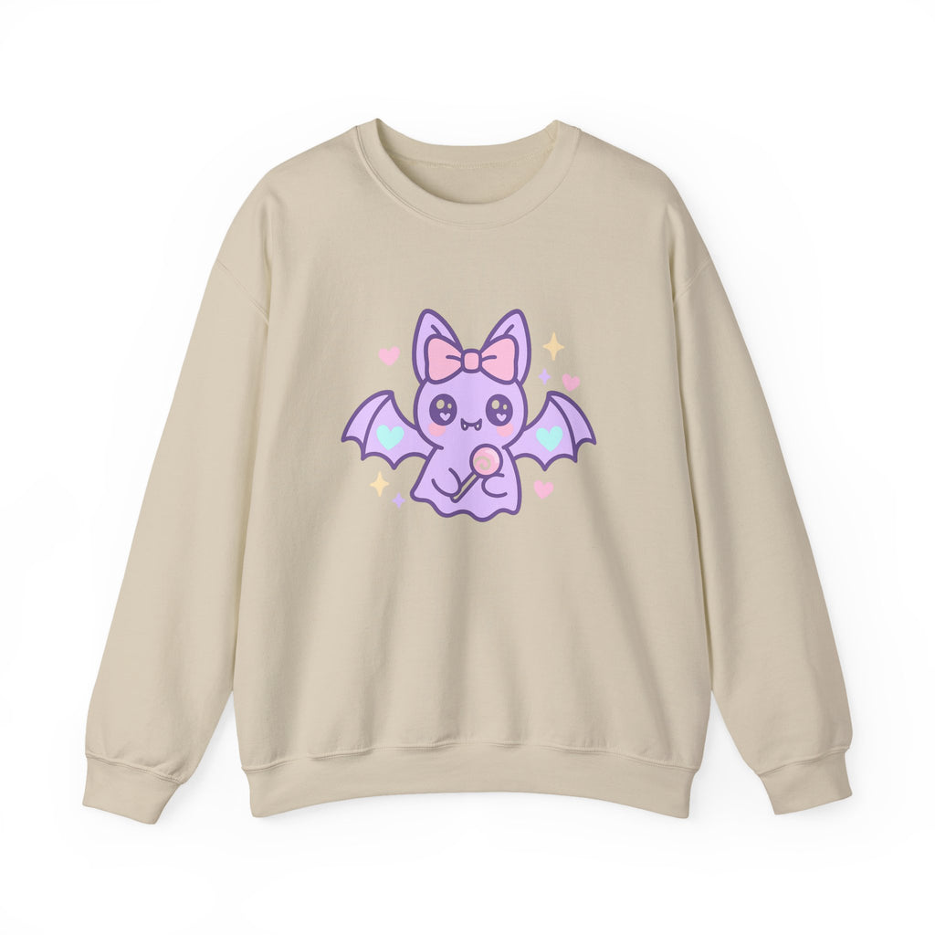 Kawaii Bat Halloween Sweatshirt