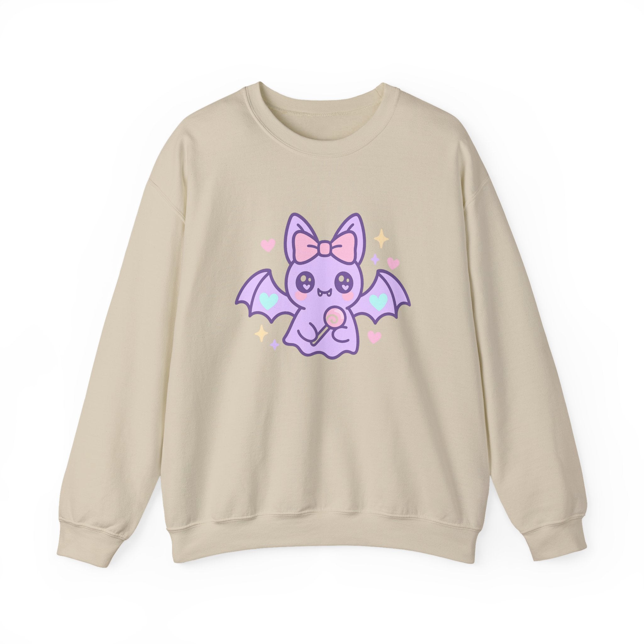 Kawaii Bat Halloween Sweatshirt