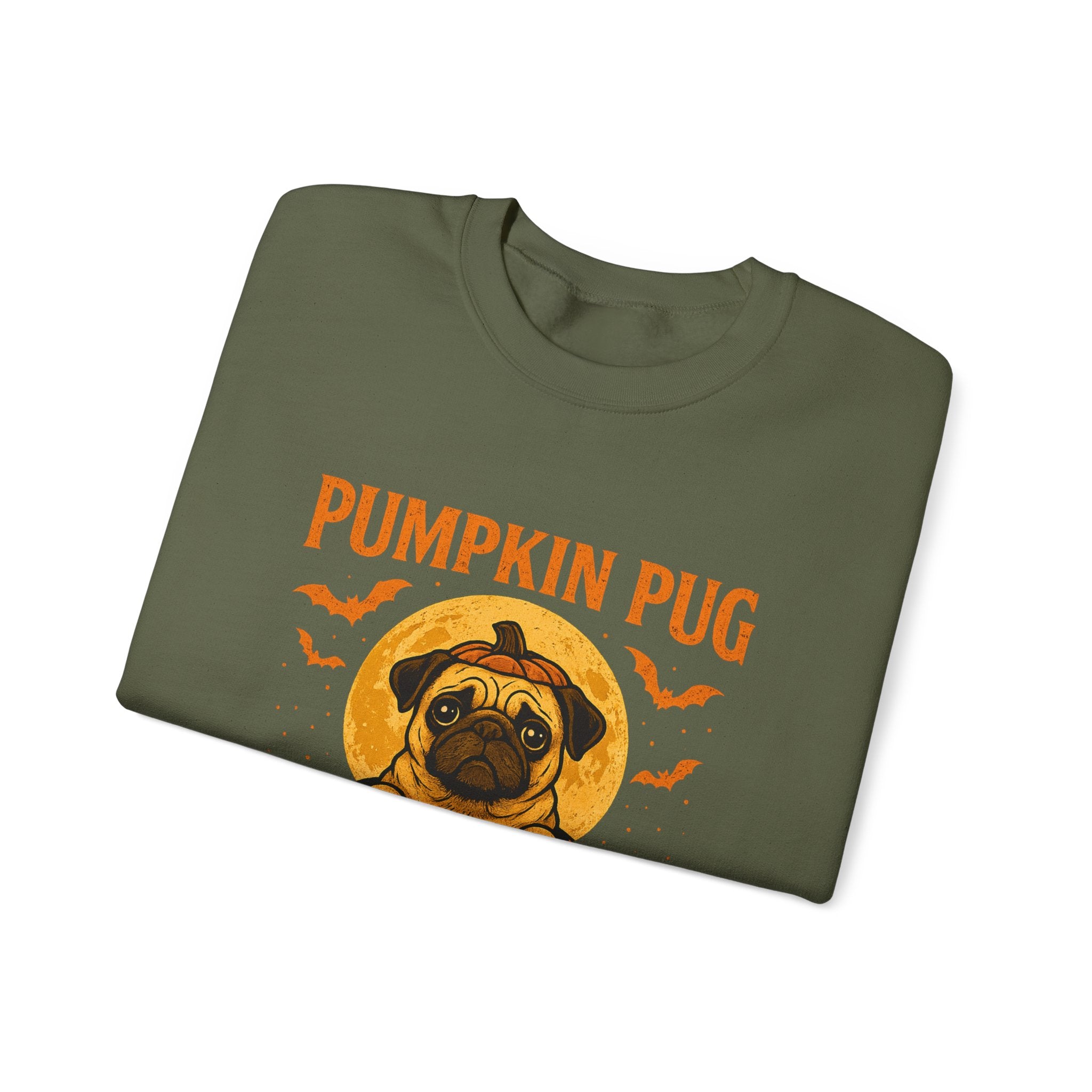 Pug Pumpkin Night Dog Sweatshirt