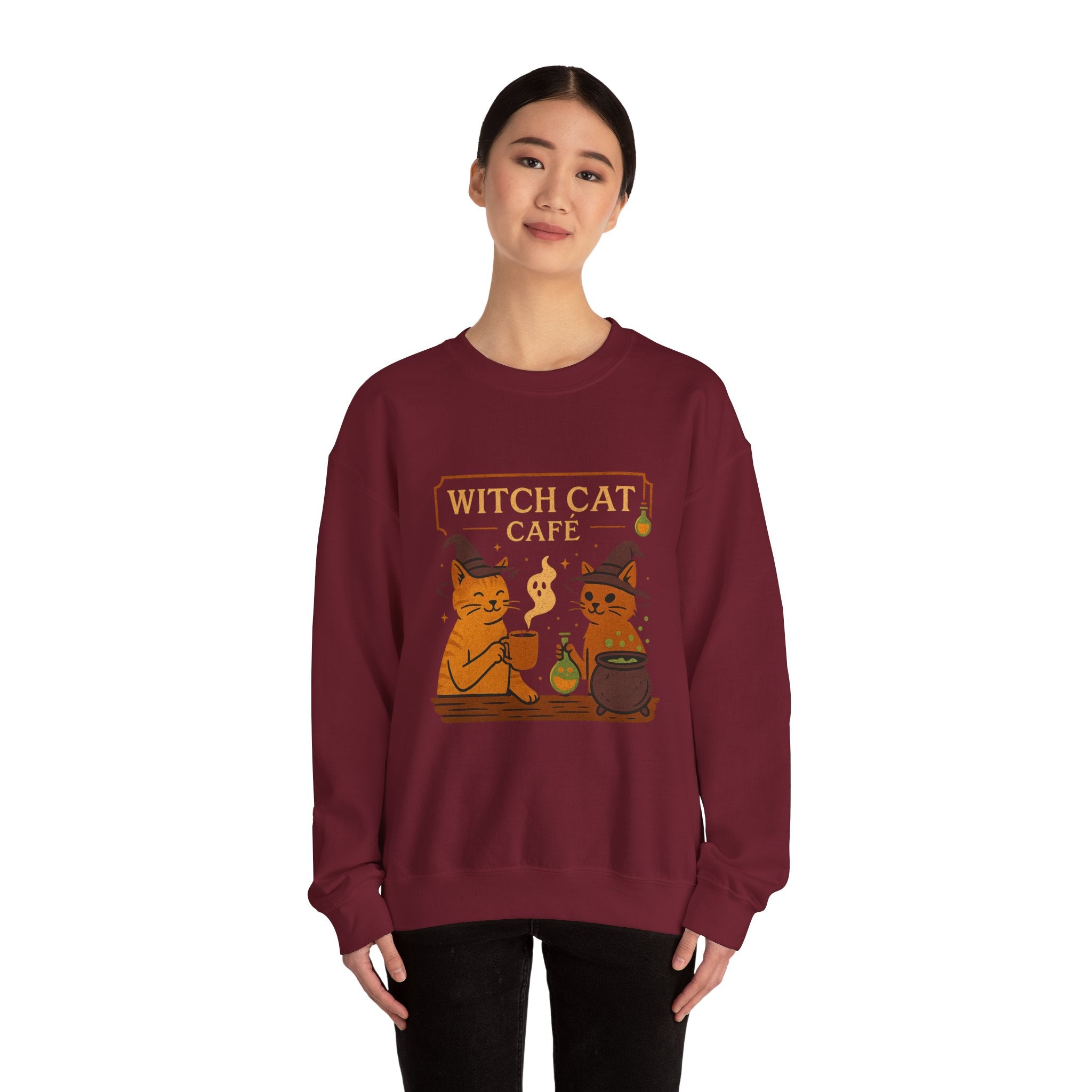 Witch Cat Café Sweatshirt