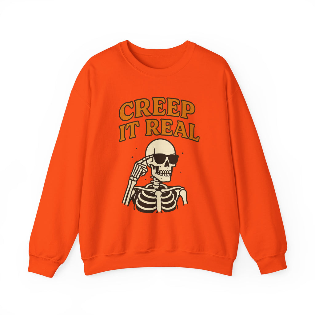 Skeleton Style Halloween Sweatshirt