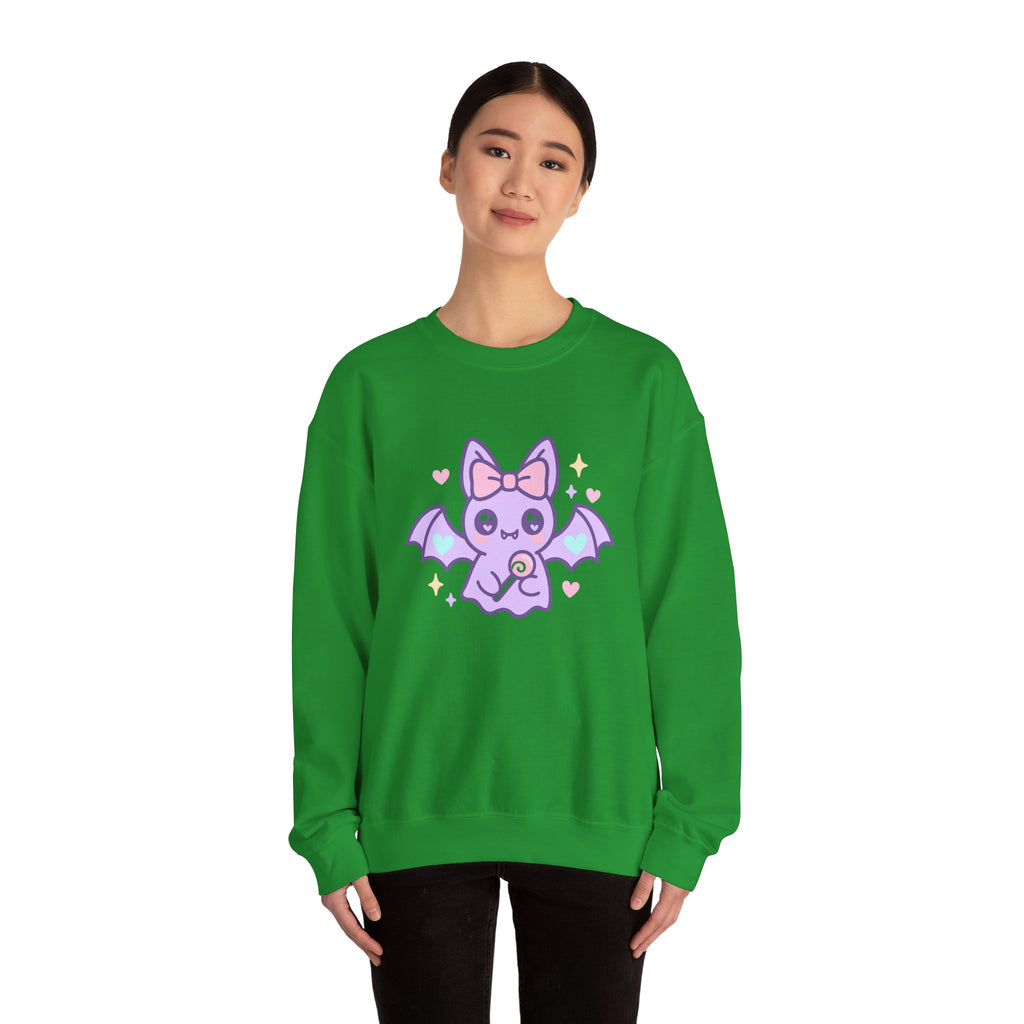 Kawaii Bat Halloween Sweatshirt