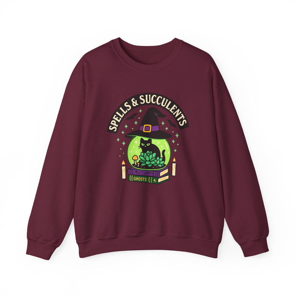 Witch's Hat and Succulent Magic Sweatshirt
