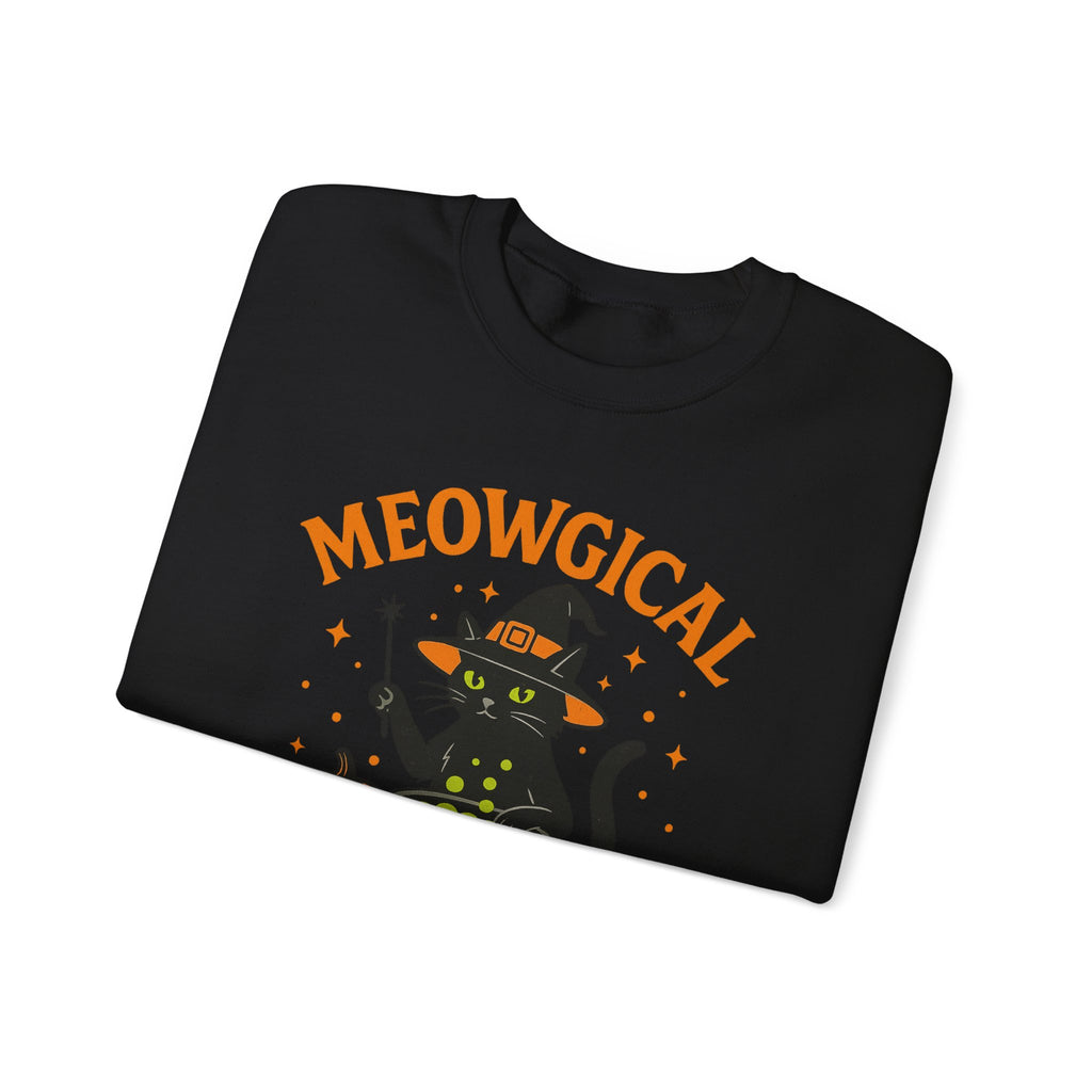 Meowgical Cat Cauldron Sweatshirt