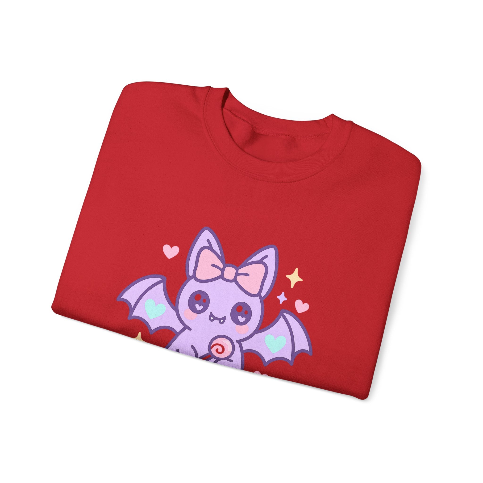 Kawaii Bat Halloween Sweatshirt