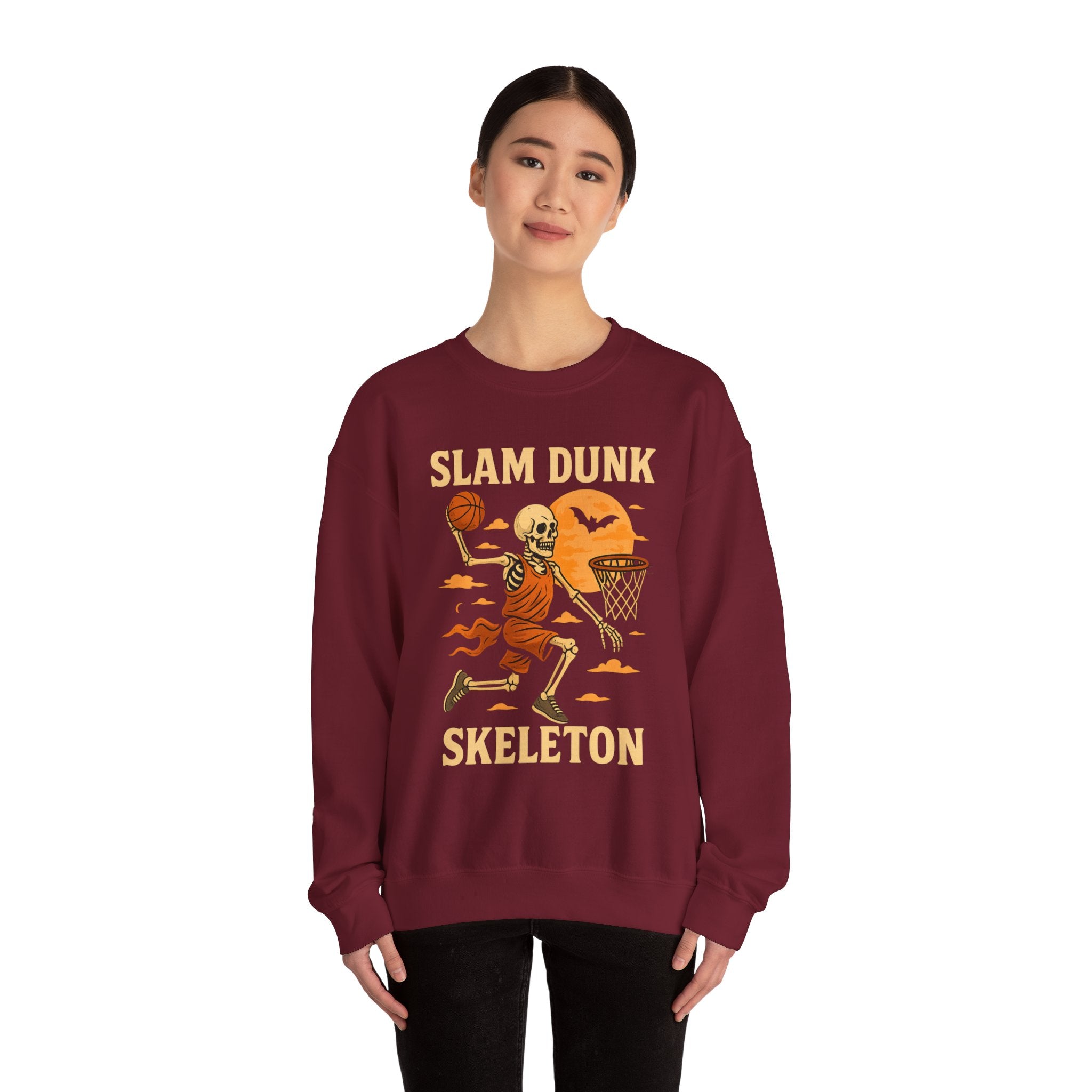 Skeleton Basketball dunk Sweatshirt