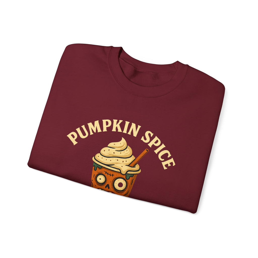 Pumpkin Spice Zombie Sweatshirt