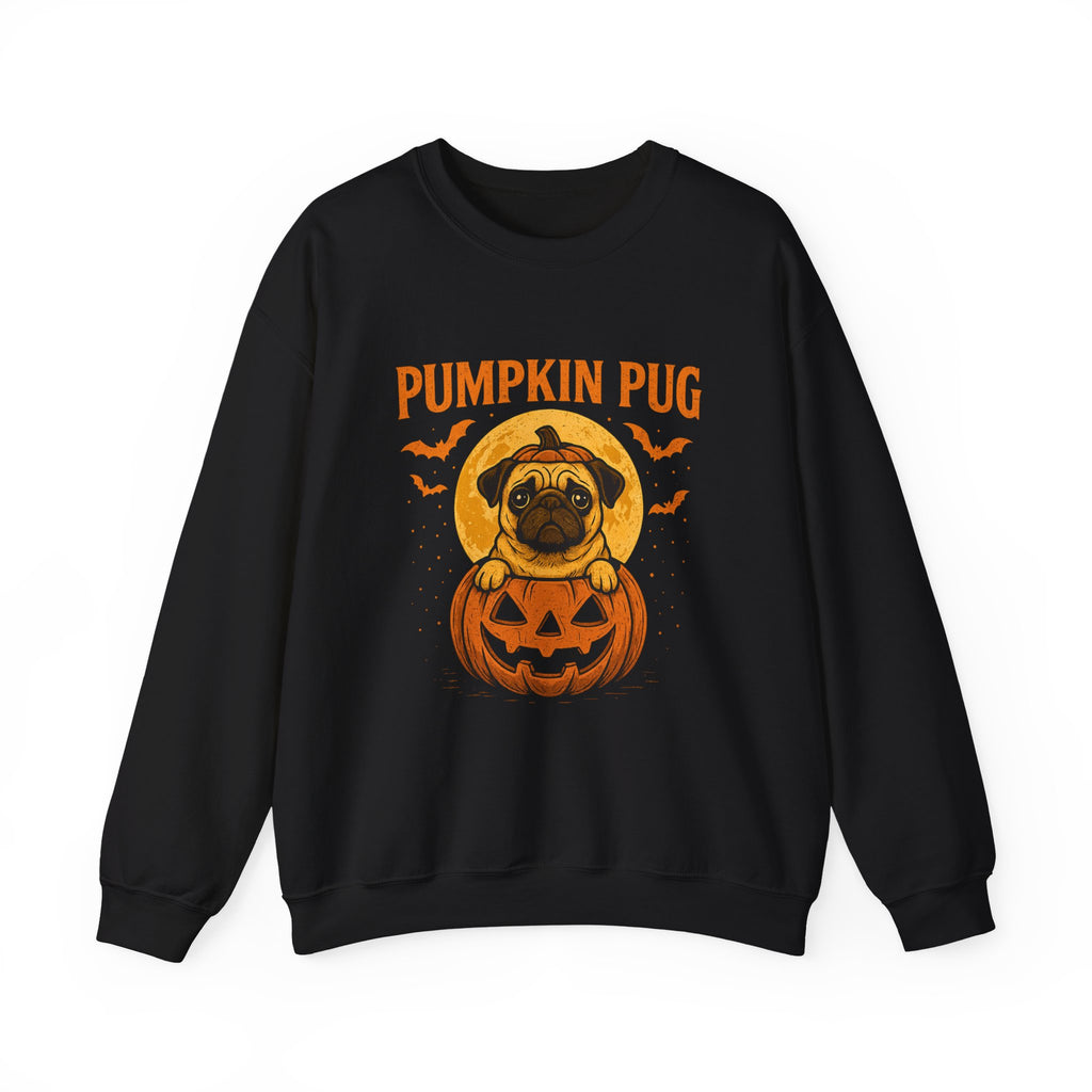 Pug Pumpkin Night Dog Sweatshirt