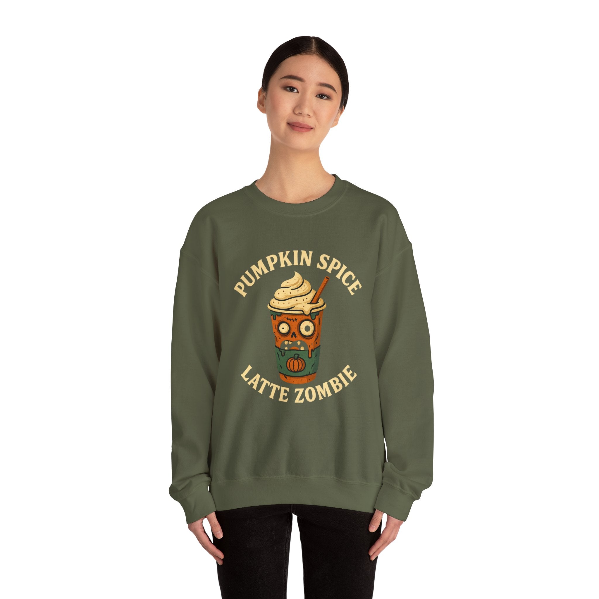 Pumpkin Spice Zombie Sweatshirt