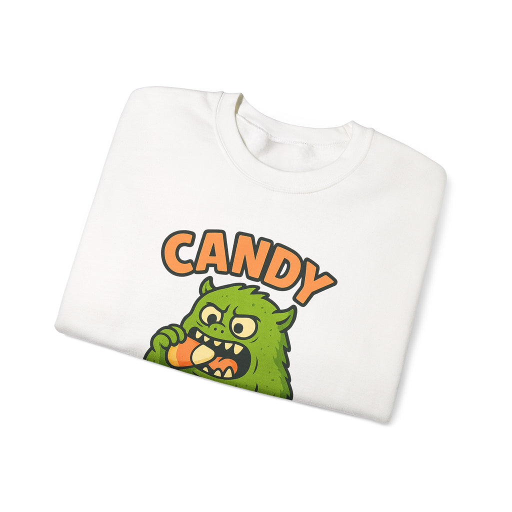 Candy Corn Monster Munching Delight Sweatshirt