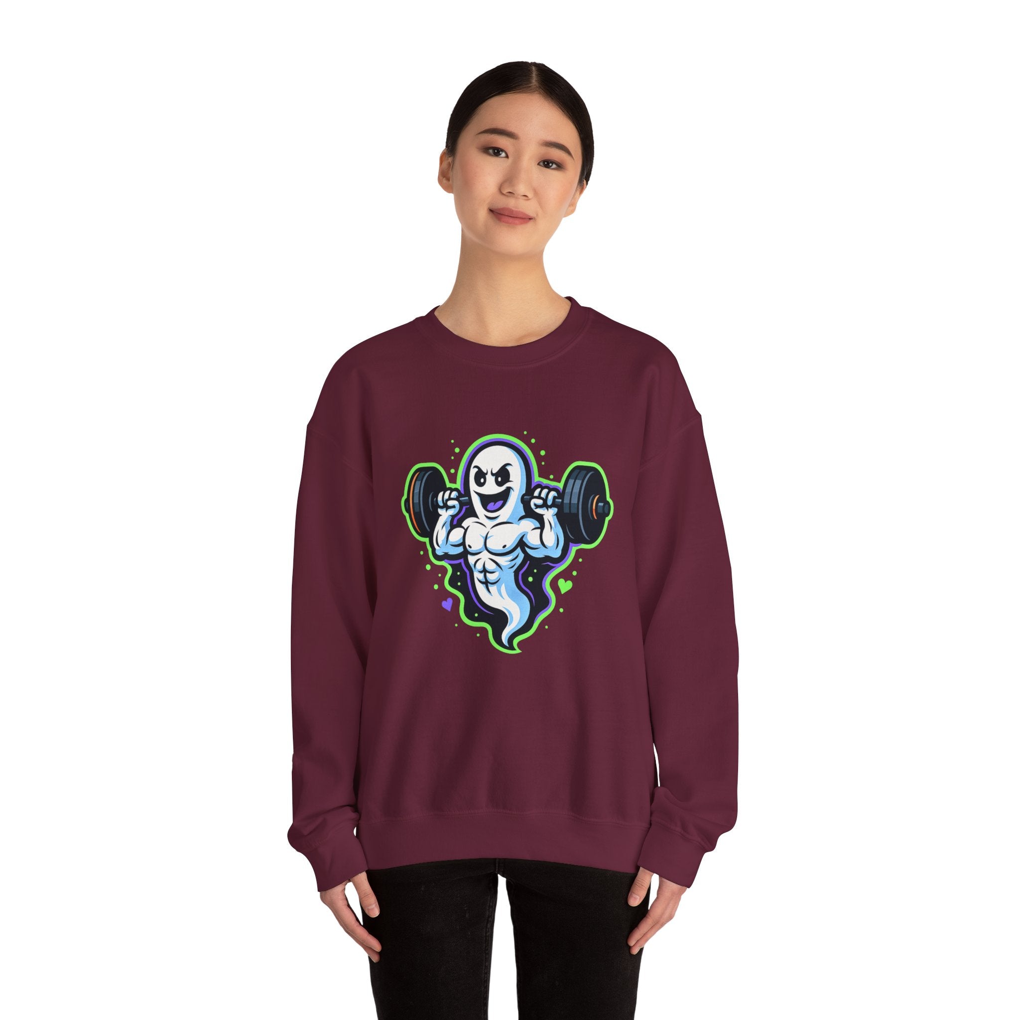 Ghost Gym Halloween Sweatshirt