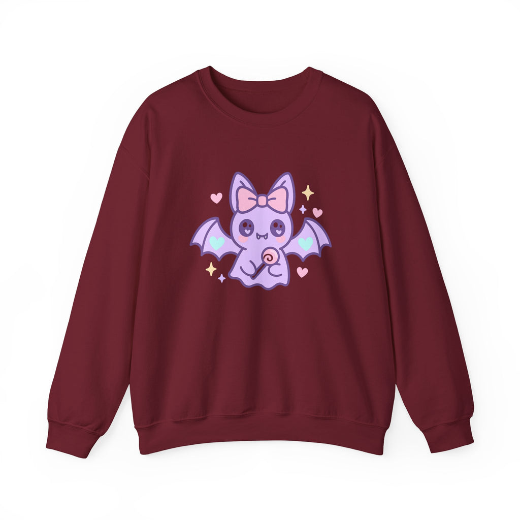 Kawaii Bat Halloween Sweatshirt