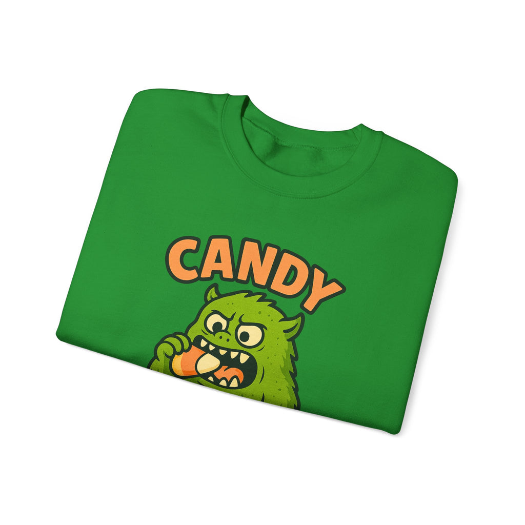 Candy Corn Monster Munching Delight Sweatshirt