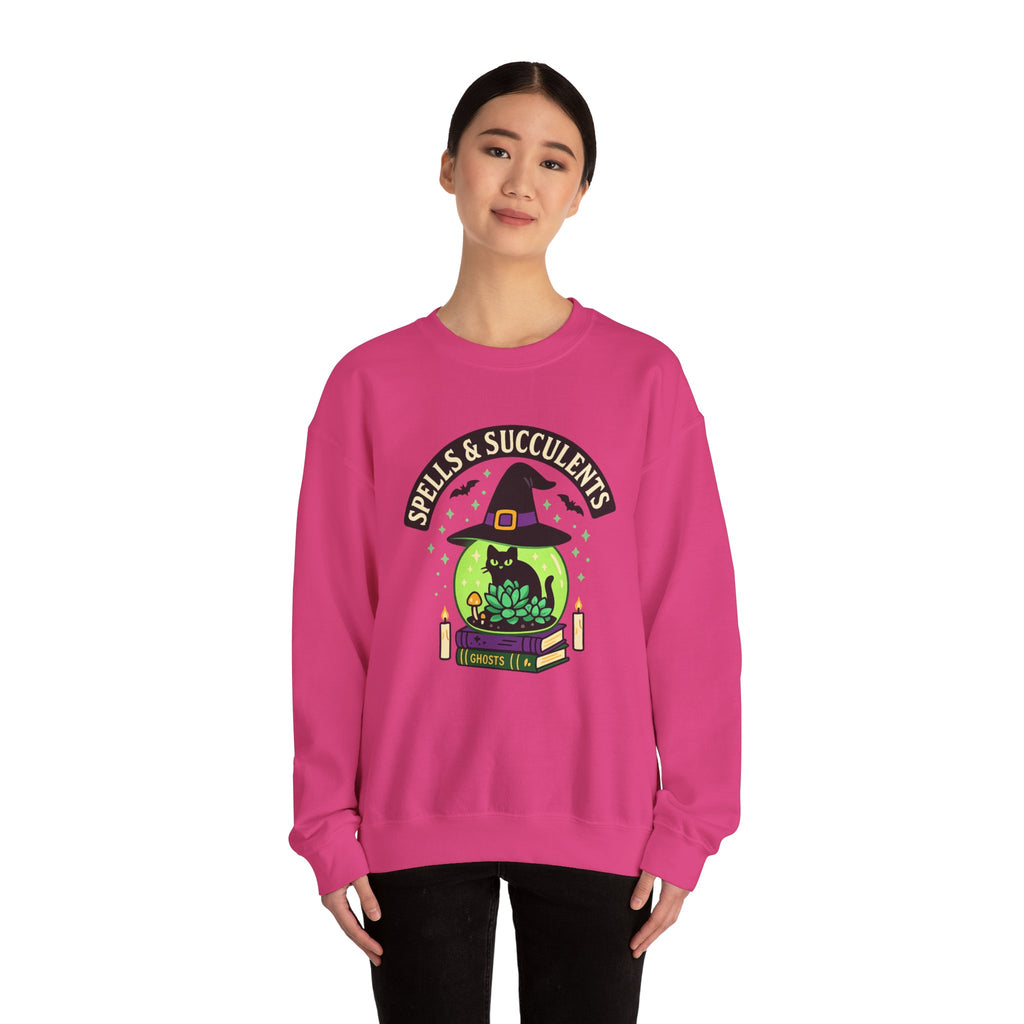 Witch's Hat and Succulent Magic Sweatshirt