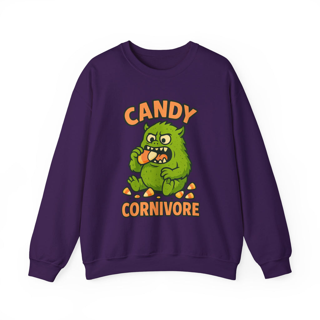 Candy Corn Monster Munching Delight Sweatshirt