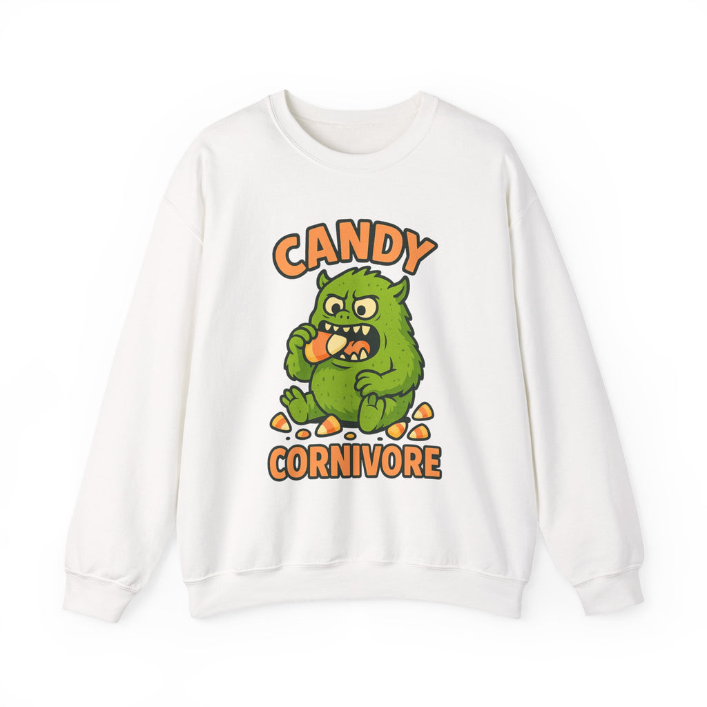 Candy Corn Monster Munching Delight Sweatshirt