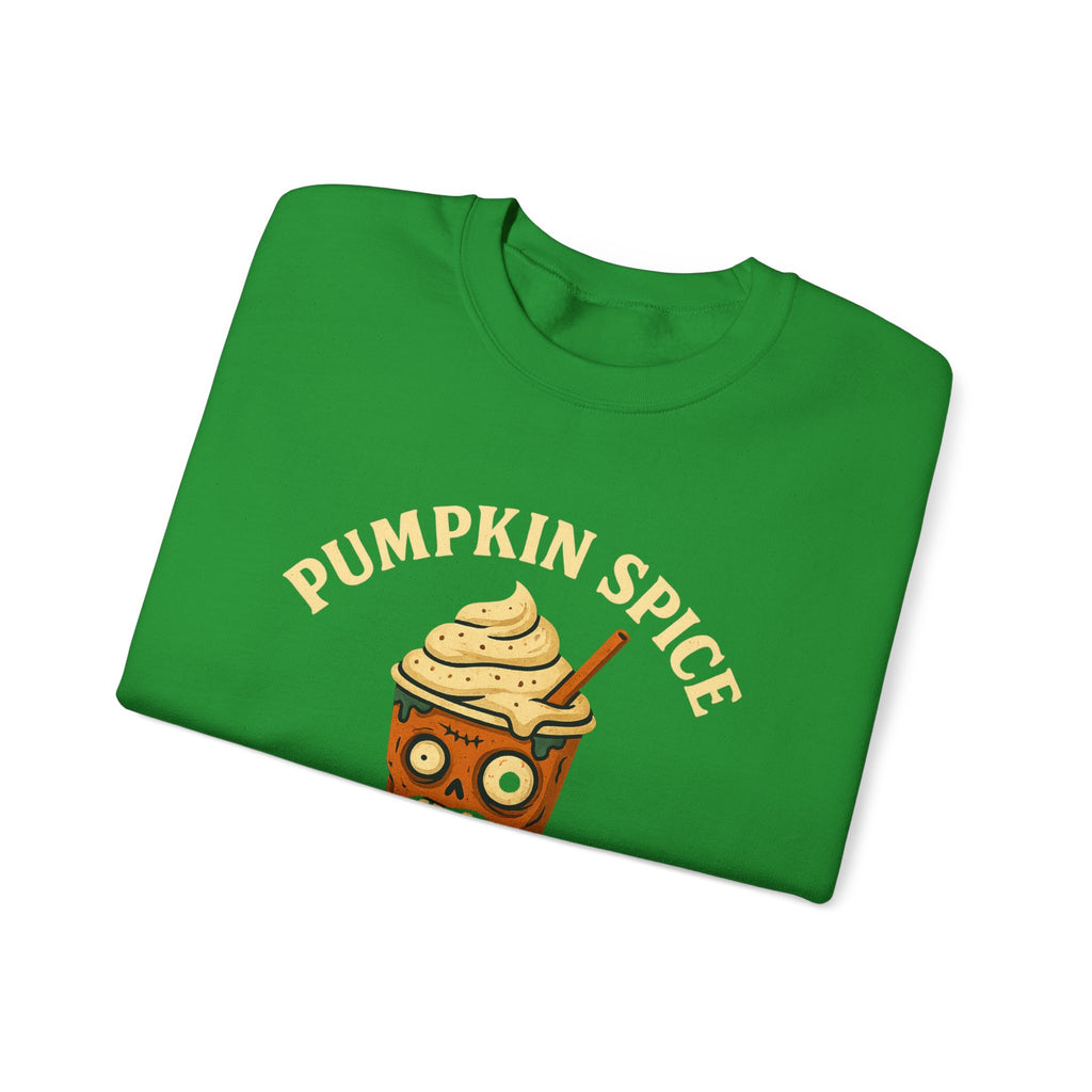 Pumpkin Spice Zombie Sweatshirt
